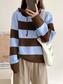 Pulover casual dama - cu gluga