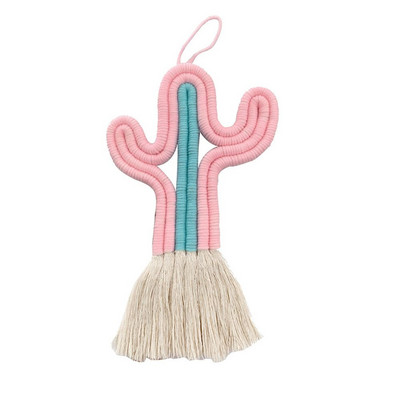 Nordijska tapiserija za uređenje doma Ručno tkani viseći ukrasi s crtanim lavom Ukrasi za životinjske glave Ukrasi za zidove dječje sobe