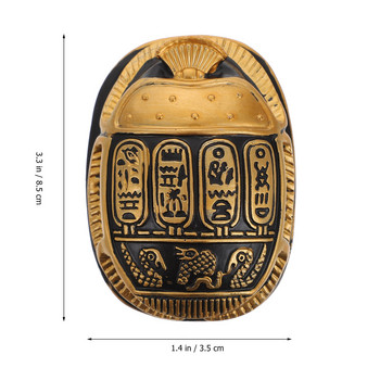 Αιγύπτιος Σκαραβαίος Στολίδι Μοναδικό Στολίδι Οικιακής Χειροτεχνίας Διακοσμητικό Ρητίνης Αιγυπτιακό Στολίδι Σκαραβαίος Διακοσμητικό χειροτεχνίας