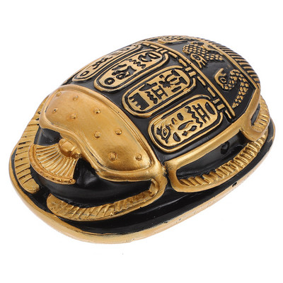 Podoaba scarab egiptean Ornament unic de uz casnic Decorat artizanat din rășină Ornament scarab egiptean Decorare artizanală