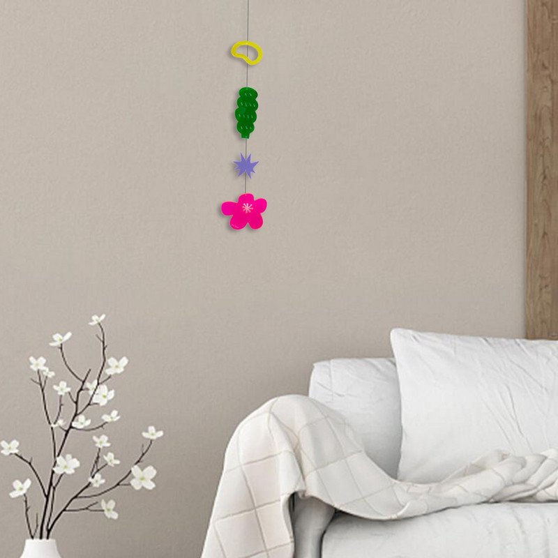 Akril szélcsengő Otthon Kert Dekoráció Ablak Fal ing Windchimes Medál Gyerek szoba Bölcsőde Hálószoba Dekoráció