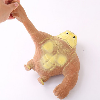 Голям гигантски антистрес Орангутан Fidget Toy Squishy Elastic Monkey Funny Gorilla