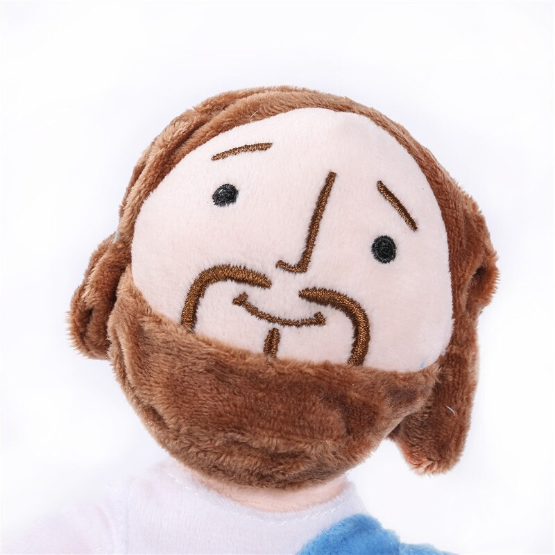 Lėlė Mano draugas Jėzus pliušinė lėlė Klasikinė Jėzaus pliušinio Kristaus religinis žaislas Gelbėtojas su šypsena religinių vakarėlių dovanomis