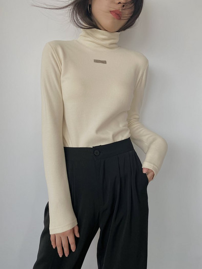 Pulover de dama toamna-iarna cu inscriptie