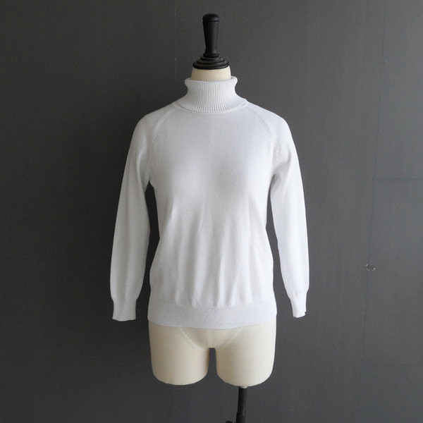 Pulover larg de damă cu gât polo