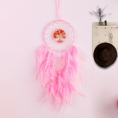 Zidni hvatači snova Dragulj Kristalno drvo života Hvatač snova Dekoracija doma Soba Vjetar zvona Ukrasi Hvatači snova