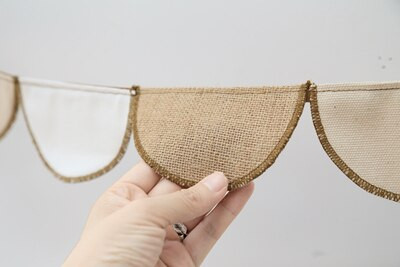 Šiaurės šalių siena pakabinama puošmena girlianda Vėliavos Virvelė Medvilnė Lininė Vaikų kambario fonas Dekoratyvinė vėliava Girliandos Namų vakarėlis Vestuvės