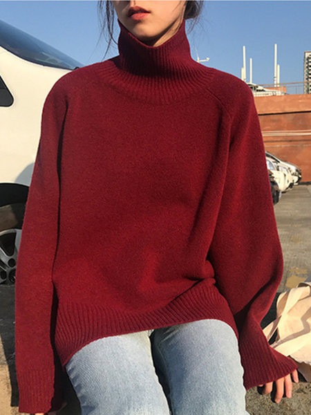 Pulover de dama model larg