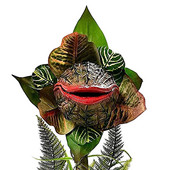 Decoratiunea Piranha fara Ghiveci Recuzita de film Horror Halloween Accesoriu unic de flori