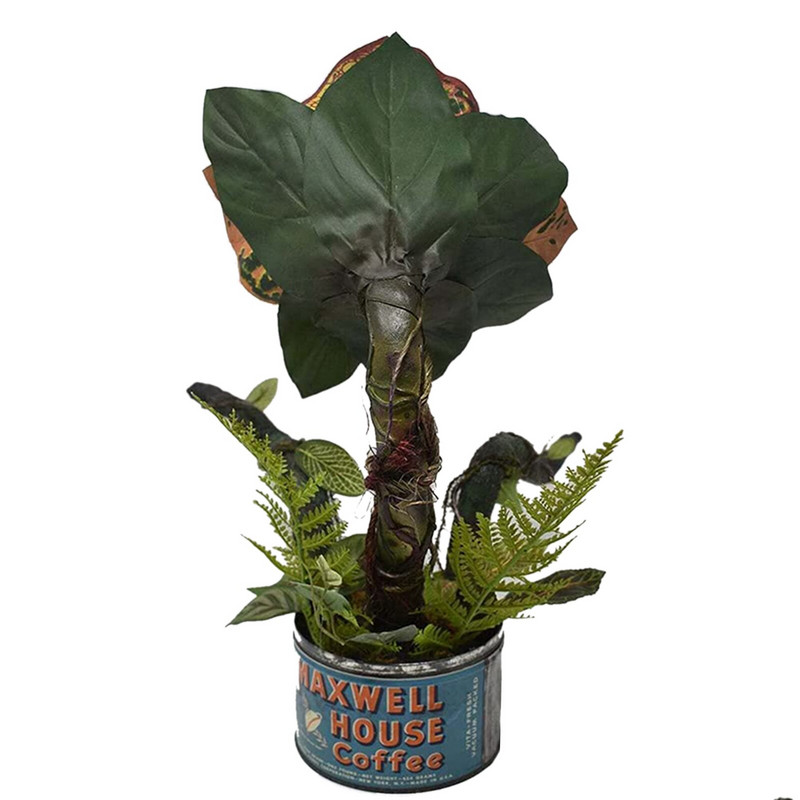 Decoratiunea Piranha fara Ghiveci Recuzita de film Horror Halloween Accesoriu unic de flori