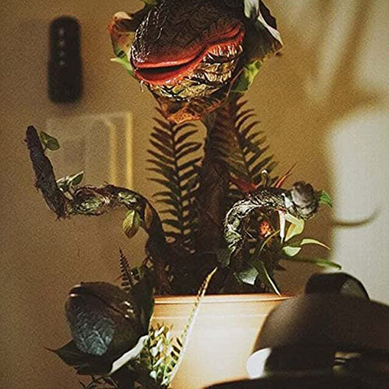 Decoratiunea Piranha fara Ghiveci Recuzita de film Horror Halloween Accesoriu unic de flori