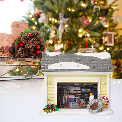 Karácsonyi Snow Village LED-díszek, kézzel festett figurák A Griswold nyaralóház nyaralóház otthoni pázsit fiúknak lányoknak
