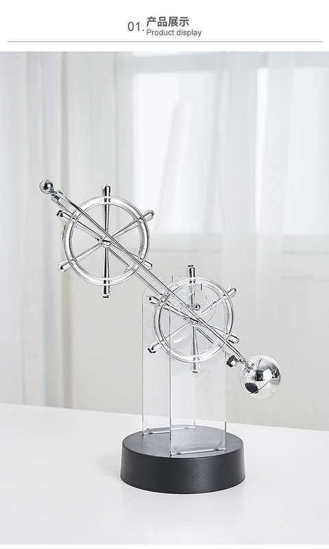 skandináv irodai asztali dekoráció modell szoba dolgozószoba könyvespolc kreatív kaotikus inga örökmozgó díszek