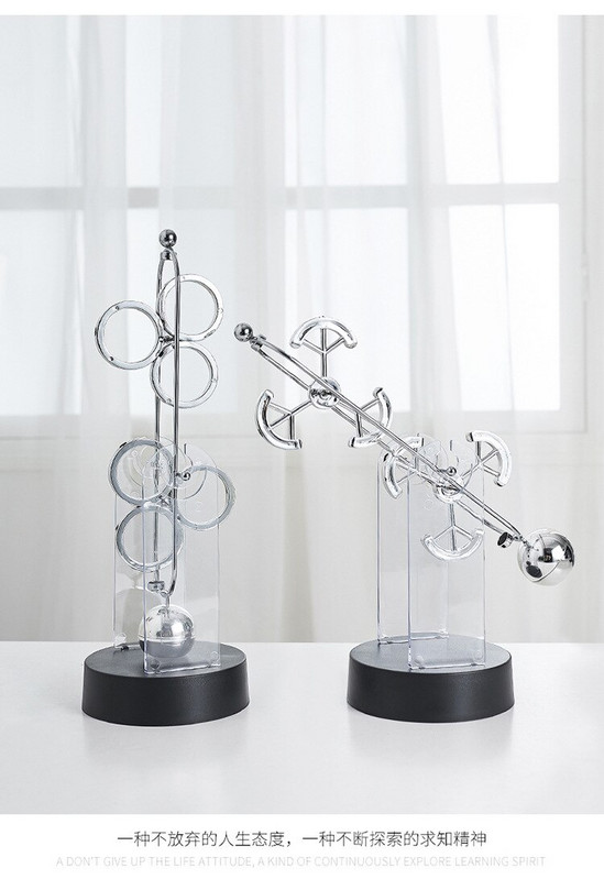 skandináv irodai asztali dekoráció modell szoba dolgozószoba könyvespolc kreatív kaotikus inga örökmozgó díszek