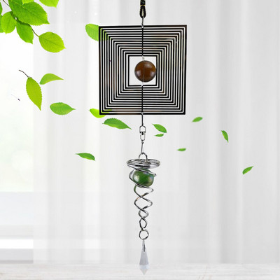 Creative Wind Chime μενταγιόν αδιάβροχο γλυπτό χειροτεχνία ανθεκτικό στη σκουριά άγαλμα τοίχου που κρέμεται από εξωτερική αυλή Προμήθειες κήπου