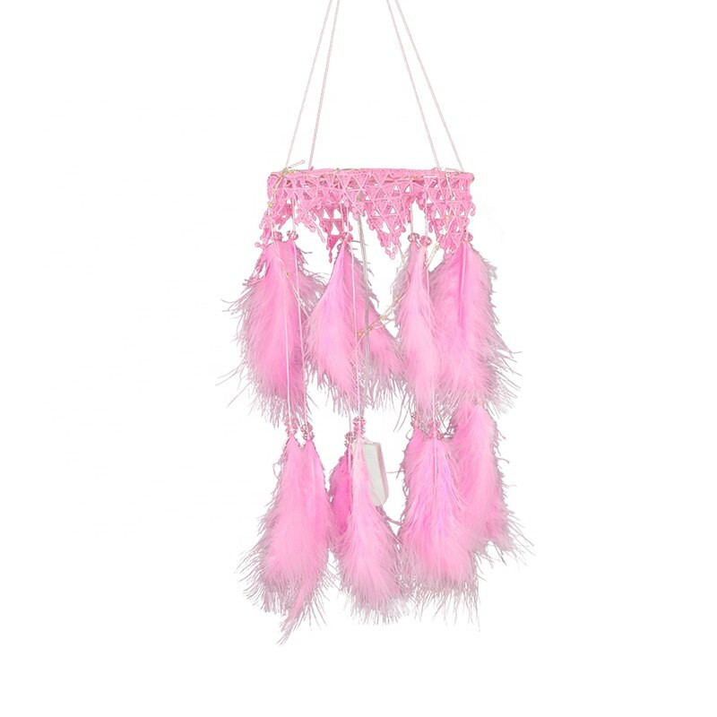 Graži spalvinga LED žvaigždžių lempa, rankų darbo svajonių gaudyklė, skirta pakabinti vestuvių vakarėliui su dvigubų spalvų kambario dekoru