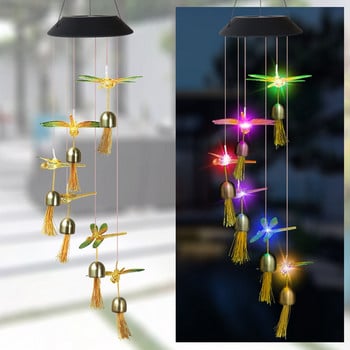 Solar Wind Chimes Solar Wind Chimes Memorial Wind Chimes για Διακόσμηση Φεστιβάλ Εξωτερικού Κήπου