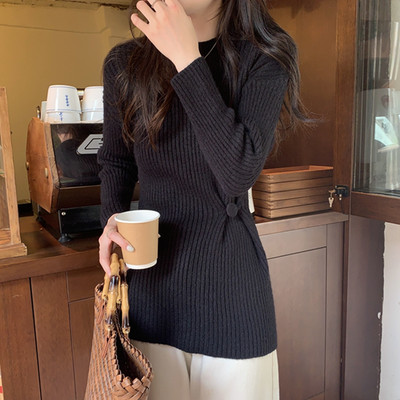 Bluză de iarnă cu guler înalt