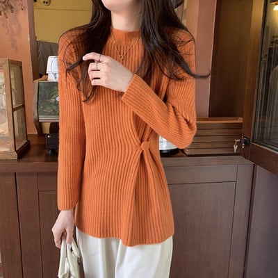 Bluză de iarnă cu guler înalt