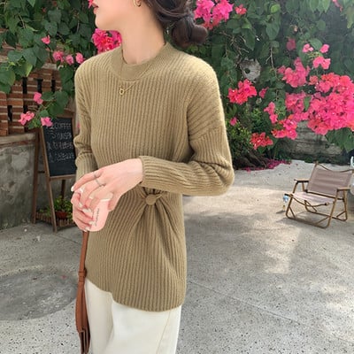 Bluză de iarnă cu guler înalt