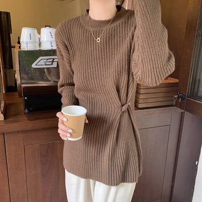 Bluză de iarnă cu guler înalt