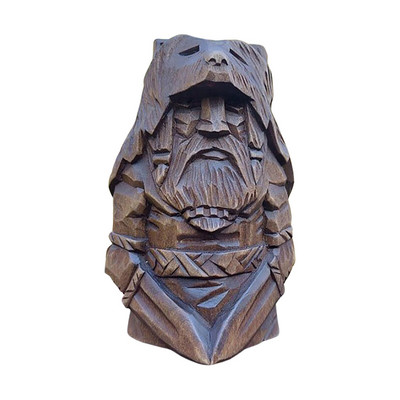 Odin Resin Viking szobor Barbár viking szobor Tyr szobrocska Gyanta szobor beltéri kültéri dekorációs díszekhez