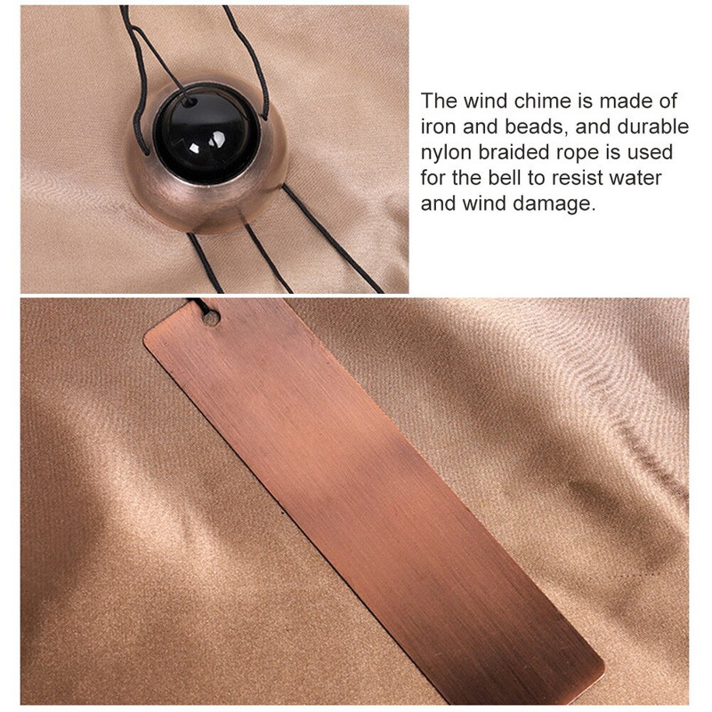 Αίθριο Σπίτι Κήπος Διακόσμηση Wind Chime Σιδερένιο Σαλόνι Εξωτερικό Εσωτερικό Μπαλκόνι Υπνοδωμάτιο σε σχήμα καμπάνας Χαλαρωτικό Ναό Αυλή Αυλή