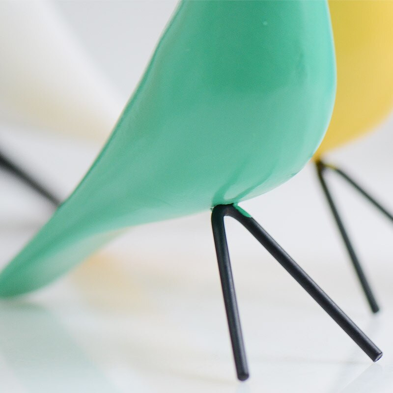 Eames madár dekoráció szobor békegalamb szobor asztali dekoráció kézműves galamb díszek irodai állatfigurák lakberendezés