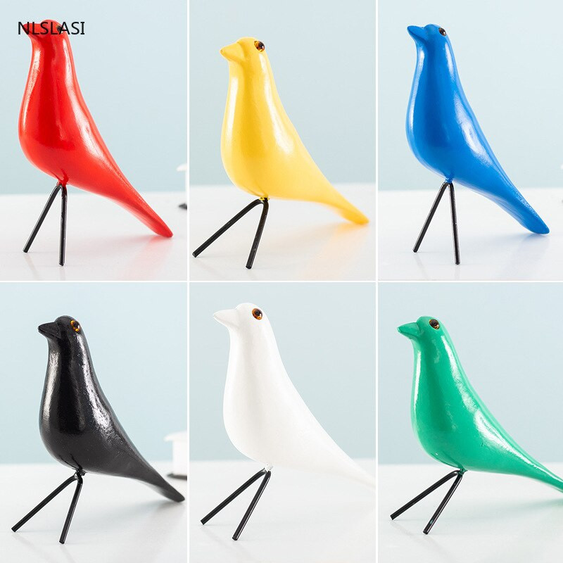 Rășină Birou Bird Statuie Decorare Birou Sculptură Casă Accesorii Desktop Decorare Casă Porumbel Păcii