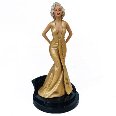 18 cm Marilyn Monroe Model Sexy Ornamente Figura de actiune Statuie PVC Cado de zi de nastere Jucării Model Tort Accesorii pentru decorarea casei