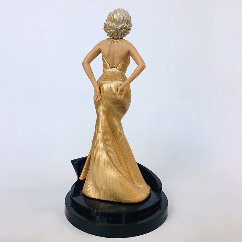 18 cm Marilyn Monroe Model Sexy Ornamente Figura de actiune Statuie PVC Cado de zi de nastere Jucării Model Tort Accesorii pentru decorarea casei