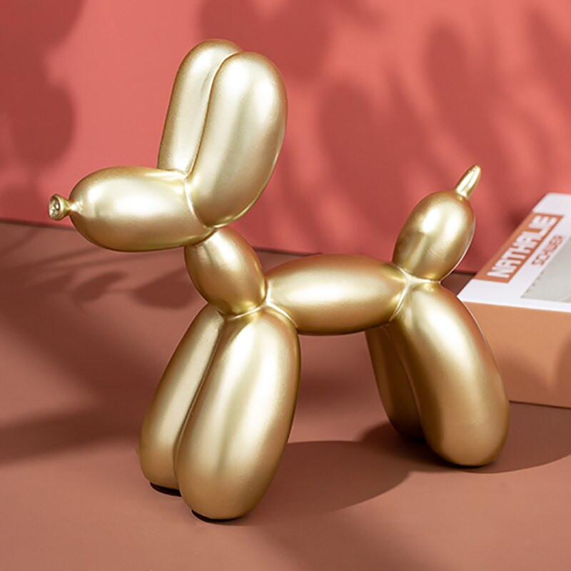 Gyanta Kutya Kézművesség Galvanizálás Léggömb Kutya Lakberendezés Lakásdekoráció Modern nappali Asztali állati dekoráció