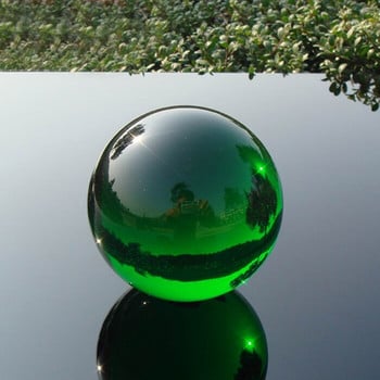 Γυαλί κρύσταλλο χαλαζία 50mm Κόκκινη πέτρινη μπάλα από οψιανό Ασιατική σπάνια φυσική κρύσταλλα Feng Shui Sphere Magic Healing Balls