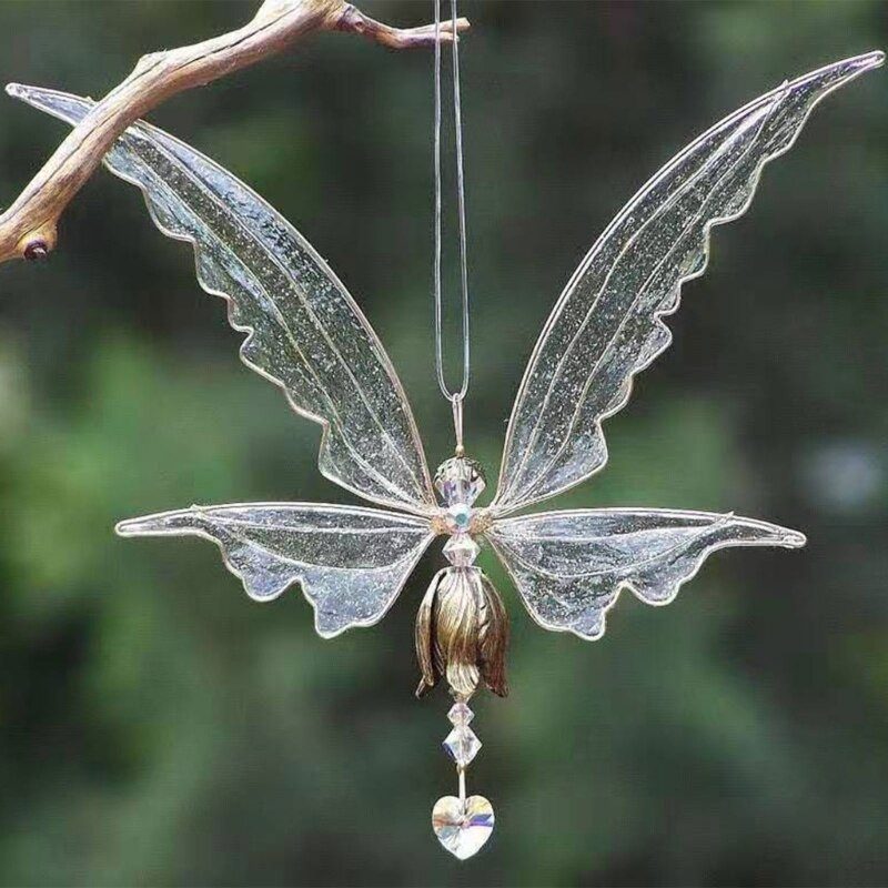 Creative Fairy Wind Chime Metal Wind Chime Dísz kézműves dekoráció Kiegészítő Dropshipping