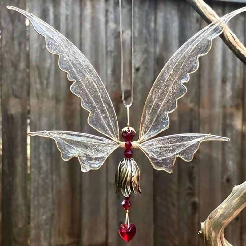 Creative Fairy Wind Chime Metal Wind Chime Dísz kézműves dekoráció Kiegészítő Dropshipping