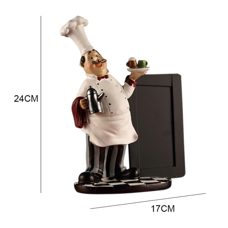 Mados kūrybinės dovanos dervos amatai smulkūs papuošalai laimingas virėjas pranešimų lenta dietos parduotuvė viešbučių dekoracijos