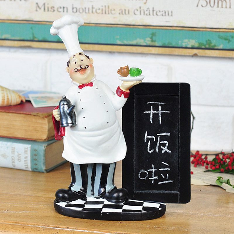 Mados kūrybinės dovanos dervos amatai smulkūs papuošalai laimingas virėjas pranešimų lenta dietos parduotuvė viešbučių dekoracijos