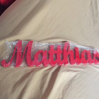 Semne de nume din lemn Decor de perete cu nume copii Litere din lemn Nume din lemn Nume de perete Scrisoare de perete