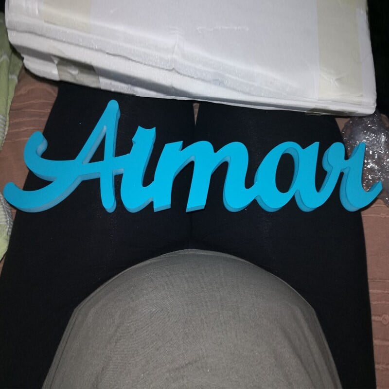 Semne de nume din lemn Decor de perete cu nume copii Litere din lemn Nume din lemn Nume de perete Scrisoare de perete