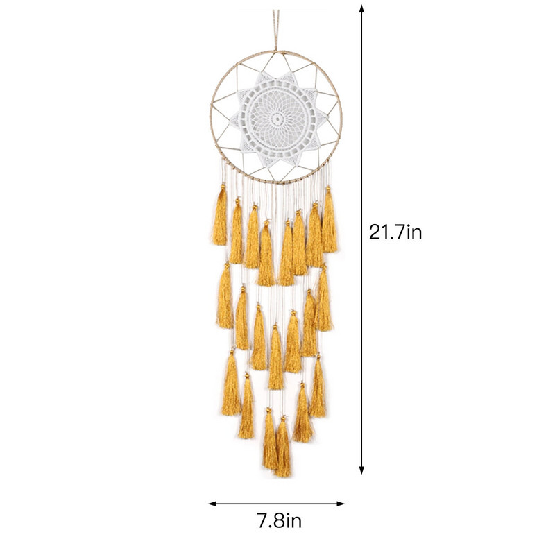 Girl Heart Dream Svetainės puošmena Namų dekoras Bohemiškas kutas Dream Catchers Pakabukas Dreamcatcher Miegamojo apdaila