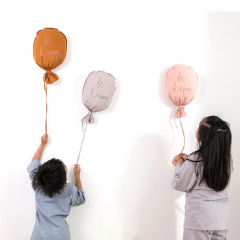 Χαριτωμένα στολίδια τοίχου με μπαλόνι Βαμβακερά Παιδικά Kawaii Διακόσμηση δωματίου Σκανδιναβικά κρεμαστά διακοσμητικά κρεβατοκάμαρα Διακόσμηση σπιτιού για μωρά