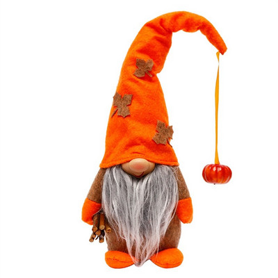 Gnómok dekoráció Hálaadás Halloween Ajándékok Arctalan babák Díszítés Törpe Svédország Ősz kézzel készített családi hálószoba