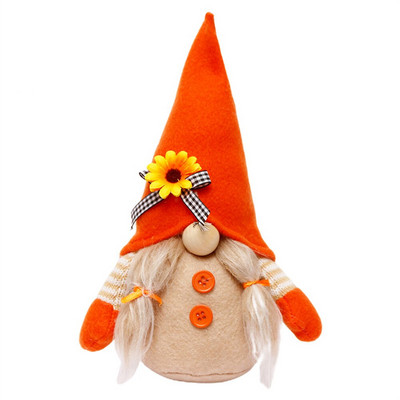 Gnómok dekoráció Hálaadás Halloween Ajándékok Arctalan babák Díszítés Törpe Svédország Ősz kézzel készített családi hálószoba