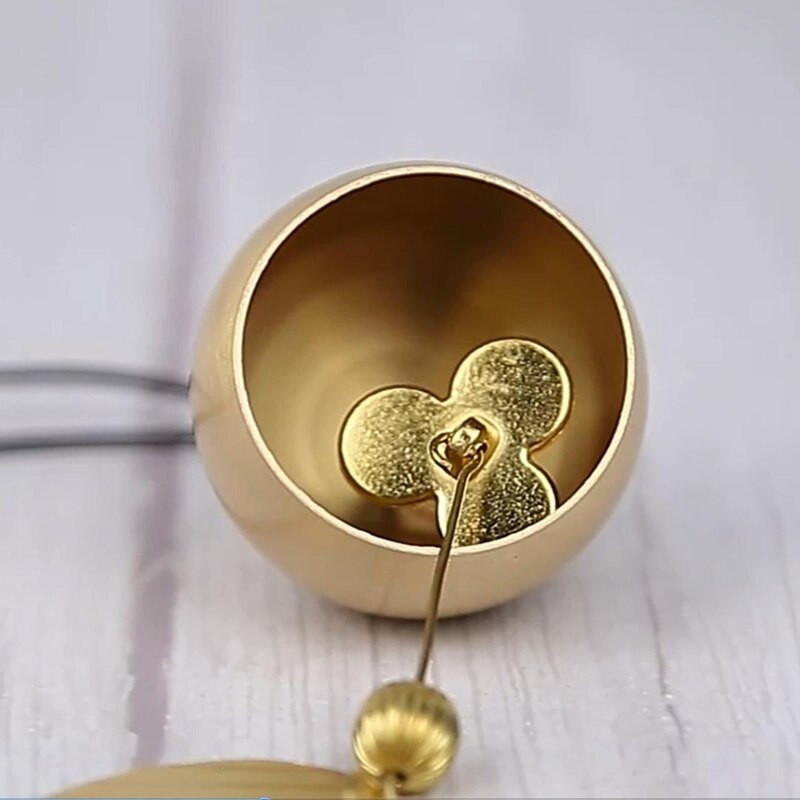 Tiszta réz szélcsengő díszek Kiváló japán otthoni erkély hálószoba szélcsengői autófüggők születésnapi ajándék kellékek