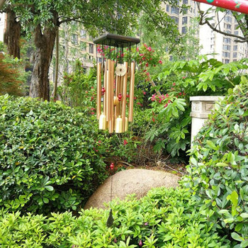 Κήπος Σπίτι Wind Chimes Διακόσμηση Μπαλκόνι Κρεμαστά Big Bells Μεταλλικός σωλήνας Εξωτερική αυλή Μόδα Υψηλής ποιότητας Δώρα Wind Chimes