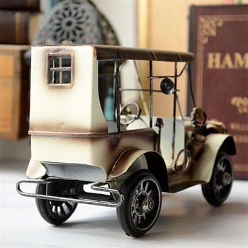 Μήκος 20 εκατοστών Vintage μοντέλο αυτοκινήτου Metal Do Παλιά διακόσμηση τραπεζιού γραφείου Διακόσμηση σπιτιού Παιδικό δώρο Παιχνίδι Iron Craft Μινιατούρα YWBS05