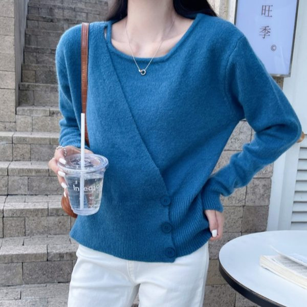 Pulover de dama model nou cu gat rotund