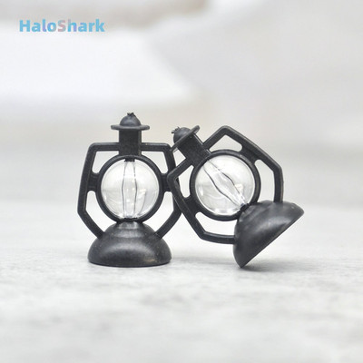 12/24db Retro Baron Lantern mini olajlámpa dekoráció babaház medál barkácsfüggöny lakásdekoráció gyerekeknek karácsonyi ajándékok