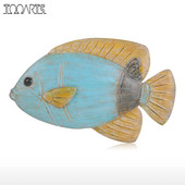 Tooarts Fish Pakabinamas Sienų Dekoras Kūrybinis Ornamentas Amatininkų Sienų Apstatymas Jūrinis gyvenimas Namų apdailos priedai
