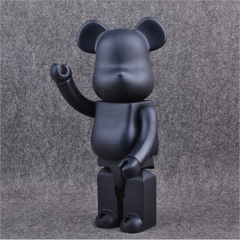 400% Bearbrick Bear@Brick Екшън фигурки Bear Toys PVC 28cm Model Figures Направи си сам Paint Dolls Детски играчки Подаръци за рожден ден на деца